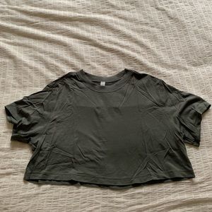 Lululemon All Yours Crop Tee